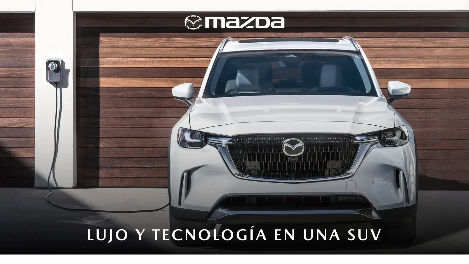 All New Mazda CX-90 artic white