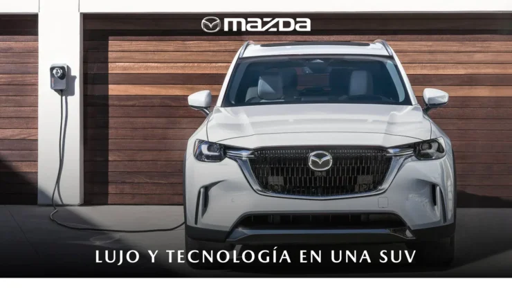 All New Mazda CX-90 artic white