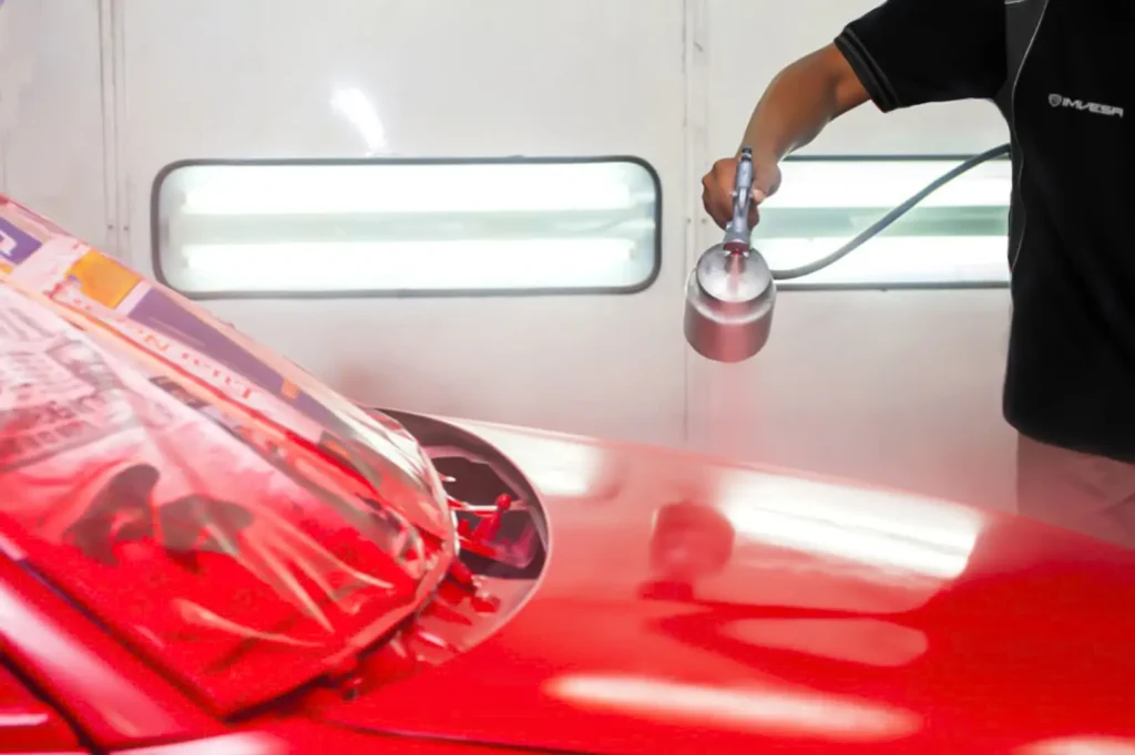 Taller pintura mazda